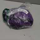 Beautybaby Cordless Deep Conditioning Heat Cap, Microwavable Treatment Steaming Heat Cap for Thermal Spa Curly Hair, 100% Natural Cotton Flaxseed Seed Interior (Purple)