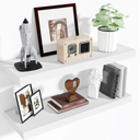 Fun Memories 32 Inch Floating Shelves, 2 Pack, 123456789