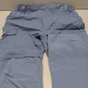 Men's Hiking Convertible Zip Off Pants Outdoor Waterproof Quick Dry Lightweight Fishing Safari Travel Cargo Work Pants (36)