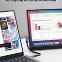 Silkland USB C Monitor Cable Right Angle 10FT, 8K@30Hz 5K/4K@60Hz Display, 20Gbps Data Transfer, 90 Degree USB C 3.2 Gen 2x2 Video Cable, 240W Charging for iPhone 17,MacBook, Portable Monitor, Carplay