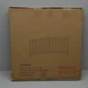 YOCAN Paint-Free Wood FreeStanding Pet Gate for Dogs,Wooden Dog Gates for Doorways, Stairs, The House, Dog Fences Indoor Puppy Gate-2 Panel H:23