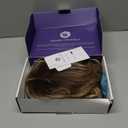 HAIRCUBE Synthetic T Lace Front Wig,Side-Parted Glueless Lace Wigs for Women, 16-Inch Shoulder Length Wavy Style for Daily Wear, Party & Date (Ombre Ash Blonde)