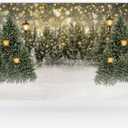 Kate 1010ft Christmas Tree Bokeh Photo Backdrop Street Lamp Deco Glitter Interior Photography Background for Xmas Photographer Photo Studio Props