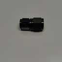 Podavelle 8AN Female to 10AN Female Flare Swivel Coupler Reducer Fitting Adapter Union Straight Aluminum Black