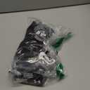 Under Armour Unisex Essential Low Socks 6 Pack (Large, (001) Black / Black / Castlerock)