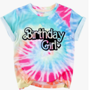 Birthday Girl Shirt Its Me Hi Im The Birthday Girl Its Me T-Shirts Kids Short Sleeve Tee Outfit, Size 150