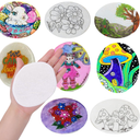 Lulonpon 10 Pieces Extra Large White Rocks for Painting, 4-5 Inch Painting Rock, DIY Paintings Stones, Smooth White Rocks, Oval Rock for DIY Crafts, Art Supplies, Home Decor, Crafting Supplies