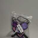 Wishouse Walkie Talkies for Kids Rechargeable with USB Charger 6000mAh Battery,Outdoor Camping Games with Flashlight Lanyard,Toys for Girls,Halloween Xmas Birthday Gift for Children 2 Pack Pink Purple