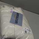 Amazon Essentials Men's Packable Lightweight Water-Resistant Puffer Jacket (White, S)