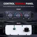 599-218 Front Climate Control Module Heater A/C Air Conditioning Panel Unit, Compatible with 1999-2002 Chevy Silverado Suburban Avalanche 1500 2500 3500 HD, GMC XL Sierra 1500 2500 3500 HD