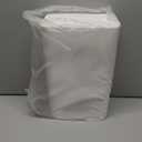 TIPGO Bathroom Trash Can with Lid, 10 Liter/ 2.6 Gallon Slim Garbage Can, Small Trash Bin Waste Basket with Pop-Up Lid for Kitchen, Bedroom, Living Room, Office (White)