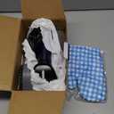 Powerful Handheld Fabric Steamer - 1800W with Fast Ceramic Heat-Up Plate, 2-in-1 Ironing & Wrinkle Remover, Steam Nozzle, Lint Brush - Blue, for US 120V Only