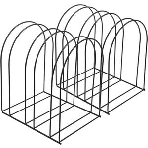 ABOOFAN Iron Hat Rack Stand, 2pcs Woolen Hat Stand Winter Hat Storage Display Rack Wire Hat Holder Baseball Cap Berets Wool Cap Shelf Organizer for Counter Closet Black