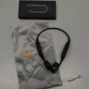 MusicCam Worlds 1st Bone Conduction Headphones with Camera, Hand-Free POV Camera Headphones, IP68 Water & Sweat Resistant, AI Functions, Open-Ear Bluetooth Wireless Sport Earphones with APP (Matt Black)