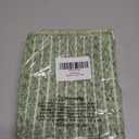 Small Bathroom Rugs,18"x30" Non Slip Sage Green Braided Bath Mat for Bathroom Floor,Washable Luxury Bath Rug for Tub Soft Boho Absorbent Shower Mat