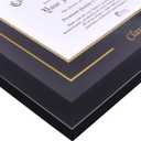 Campus Images Class of 2024 Single Mat 8.5w x 11h Gold Embossed Diploma Frame