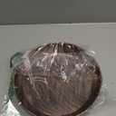 Deck Mounted Bird Bath, Easy to Clean12 Detachable Bath Bowl, Metal Birdbath for Outside with Sturdy Adjustable Clamp for Railing Balcony Fence Outdoor Decor 0.7 Gallon