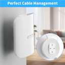 Eero Max 7 Wall Mount Bracket, Router Holder for Eero Max 7 Tri-Band Mesh WiFi System, Hidden Cable Management - Save Space(1 Pack)