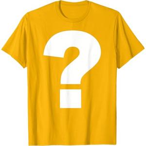 Question mark T-Shirt, Size: M