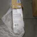 Homykic Over The Toilet Storage, Bamboo Over Toilet Bathroom Organizer Rack, Freestanding Bathroom Shelves Above Toilet Storage with 3 Hooks, Bathroom Space Saver, No Rust, Easy to Assemble, White (10.3"D x 24.8"W x 66.8"H)