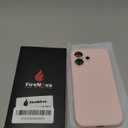 FireNova Magnetic for iPhone 17 Case, Compatible with MagSafe, [Integrated Silicone Camera Control Button] [Camera Protection] Anti-Scratch Microfiber Lining Phone Case, 6.3", Chalk Pink