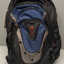 Wenger Ibex 17 inch Laptop Backpack, Men's and Women's Laptop Bag, Black/Gray/Blue