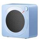 Gaiatop Mini Space Heater, Lightweight PTC Ceramic Fast Heating 500W Energy Efficient for Indoor Use, Overheating & 45° Tip-Over Protection, Portable Desk Electric Heaters for Office Home Blue