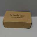 Ravinte 10 Pack Solid Kitchen Cabinet Handles Matte Black Cabinet Pulls Slim Drawer Pulls with 3 Inch Hole Center Square Bar Kitchen Cupboard Hardware