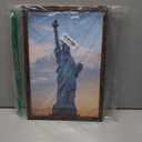 Statue Liberty Black Framed Canvas Wall Art for Bedroom Living Room Kitchen Bathroom Posters Prints Pictures Wall Decor Painting Artwork 8x12