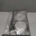 Funkeen Elevated Dog Bowls Raised Pet Feeder Cat Food & Water Diner Stand Set w/ 2 Removable Stainless Steel Bowls (2 Quarts/13.77" in Height)