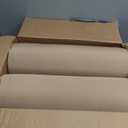 idee-home Outdoor Chair Cushions Set of 2, Waterproof Outdoor Seat Cushions for Patio Furniture, Outside Replacement Chair Pad with Ties for Lawn Deck Porch, 19 x 19 (Light Khaki)