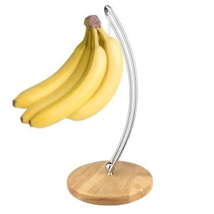 2 Pack Banana Hanger, Banana Holder, Banana Stand, Grape Hanger (Chrome)