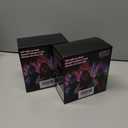 2 x Led Light Up Scary Mask El Wire Mask for Halloween 3 Lighting Modes for Aldult Teens (One Size, Green)