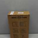 Magnetic Screen Door Mesh 62" x 82" - Fits 60" x 80" Door Size, Works for Patio, Sliding Door, Keeps Bug Mosquito Out, Fresh Air Flow, Black