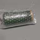 Santa Barbara Design Studio Hobnail Glass Tumbler Cup with Lid and Straw, Holds 16 Fluid Ounces, Pine Green