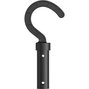 Hook for All Robotic Pool Cleaner, Keyrank Pool Accessories Hook Customized for Pool Vacuum Robot Including Cordless,Above Ground and Underwater,Attaches to Telescopic Poles (Black)