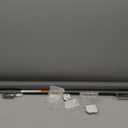 Retractable Baby Gates, Mesh Dog Gate for Doorways, 33.6" Tall, Expands to 55" Wide,Pet Safety Essential Fit for Baseboards, Wide Toddlers Gates for Hallways, Indoor & Outdoor, Grey (Gray)