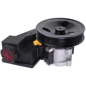 Daysyore Power Steering Pump 20-61607 Fits for 1999-2004 Grand Cherokee [For L6-4.0L 242cid] 4.0L/4.7L Power Assist Pump, Replace OE 20-61607, 2061607F, 5016184AA