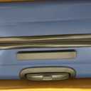 Amazon Basics 30" Hardside Large Checked Luggage with Multi-directional Wheels, Expandable for Up to 15% More Space, Scratch-Resistant Hardshell, Navy Blue