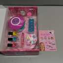 Nail Polish Kit for Girl , Kids Nail Art Salon Set with Nail Dryer , Nail Art Kit for Girls Ages 612,Makeup Manicures Decoration Studio Gifts for Christmas Birthday Spa Party Favors