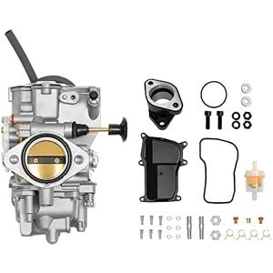 Carburetor Carb with Intake Manifold for ATV Yamaha 1987-1990 & 1992-1995 Moto-4 350 YFM350 | 1987-2004 Warrior 350 YFM350 | 1987-1998 Big Bear 350 YFM350 | 1996-1998 Kodiak 400 YFM400
