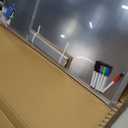 36in x 24in Calendar Whiteboard With Corkboard & Accessories.