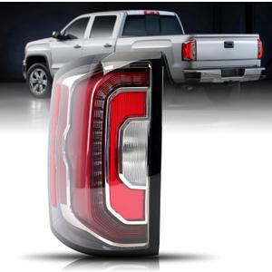 LED Tail Light Assembly Compatible 2016 2017 2018 GMC Sierra 1500 Denali 1500 Taillight Rear Lamp Brake Tail lights Left Driver Side GM2800295 84233587 84365930