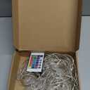 Color Changing String Lights Plug in, 33ft 60LED Connectable Crystal Globe String Light Remote, Decorative Outdoor Twinkle Lights for Girl Gift Bedroom Patio Garden Tent Camp Party Christmas Dcor (24 RGB Colors)