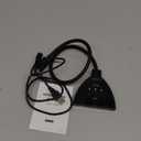 HDMI Switch, GANA 4K HDMI Splitter 3 in 1 Out, 3-Port Switcher Selector with Pigtail HDMI Cable,Supports Full HD 4K 30Hz 1080P 3D Player, Compatible with PS4/3, Xbox, Fire Stick, Roku, PC,TV