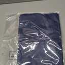 Qilery 50 Pcs Wedding Paper Gift Bags Bulk with Tissue Paper Small Gift Bags with Handle and Tags for Birthday Wedding Mothers' Day Party Business(Navy Blue,4.7 x 2.4 x 3.9'')