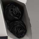 Waterproof Anti slip Washable Reusable Boots Cover Indoor Shoe covers (Large, Black)