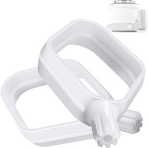 ChangTa Cookie Paddles for Bosch Universal Kitchen Machine - Designed for Use With Metal Drivers, Food Grade Ideal for BOSCH Universal Mixers and Universal Plus Mixers - Pack of 2, White