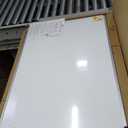 XBoard Magnetic Dry Erase Board/Whiteboard, 36 X 24 Inches, Double Sided White Board,1 Dry Eraser & 3 Dry Erase Markers & 4 Push Pin Magnets (36"W x 23.8"H)
