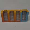 Infuse 4 PC Stackable Glass Goblet Set